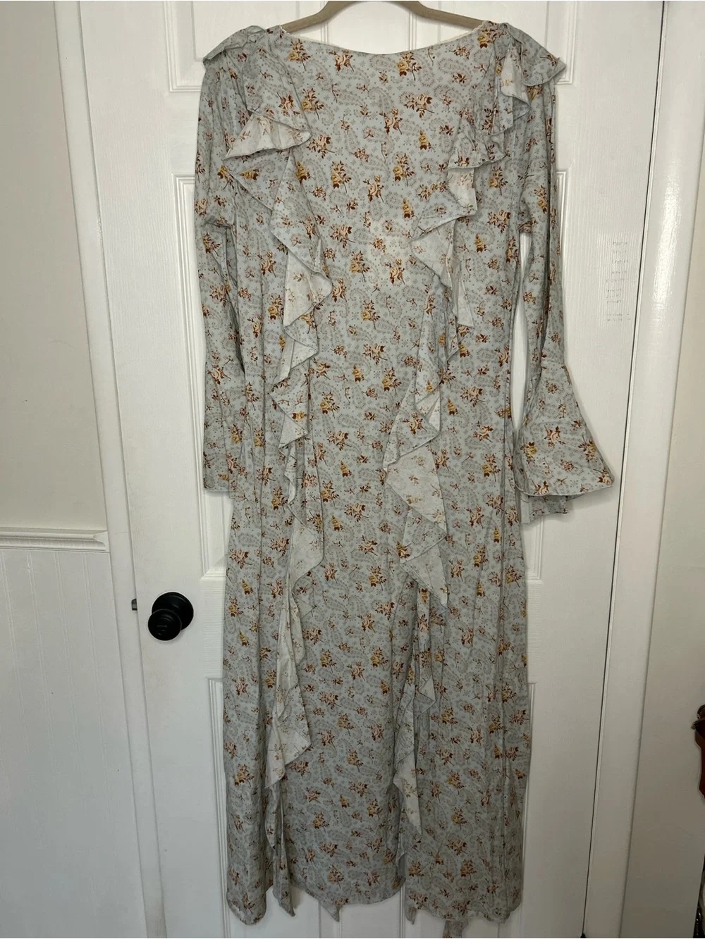 Free People x Spell & The Gypsy Fleur Frill Bias Maxi Dress